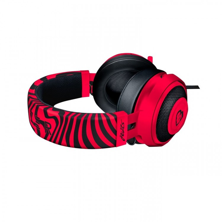 PewDiePie Razer Kraken Pro V2 – Analog Gaming Headset – Neon Red ...